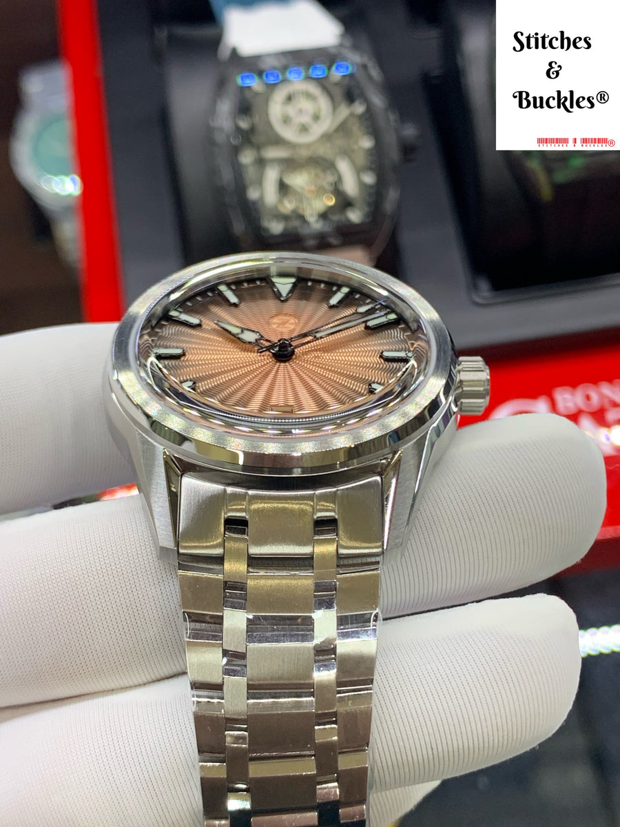 Zelos HELICA 'SALMON' – Stitches and Buckles