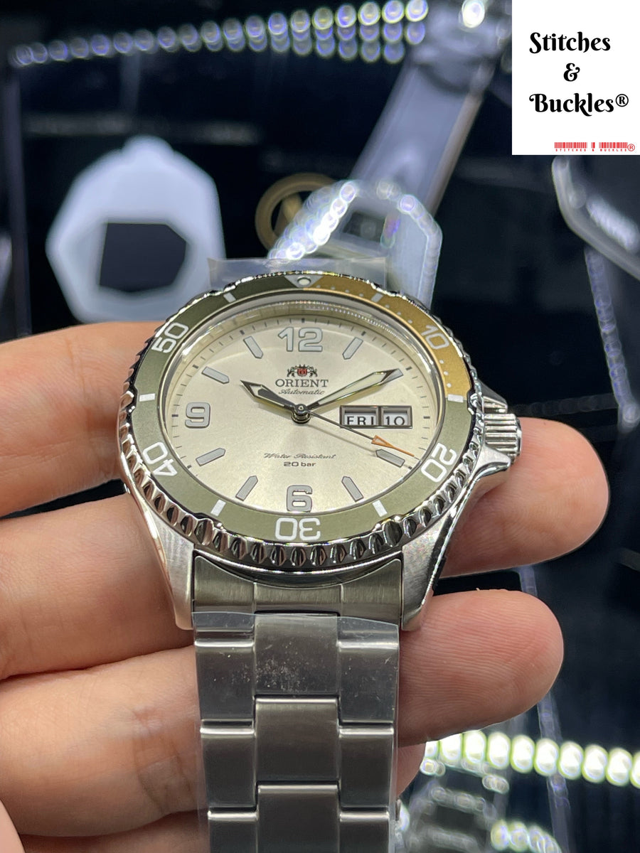 Orient mako 3 online gold