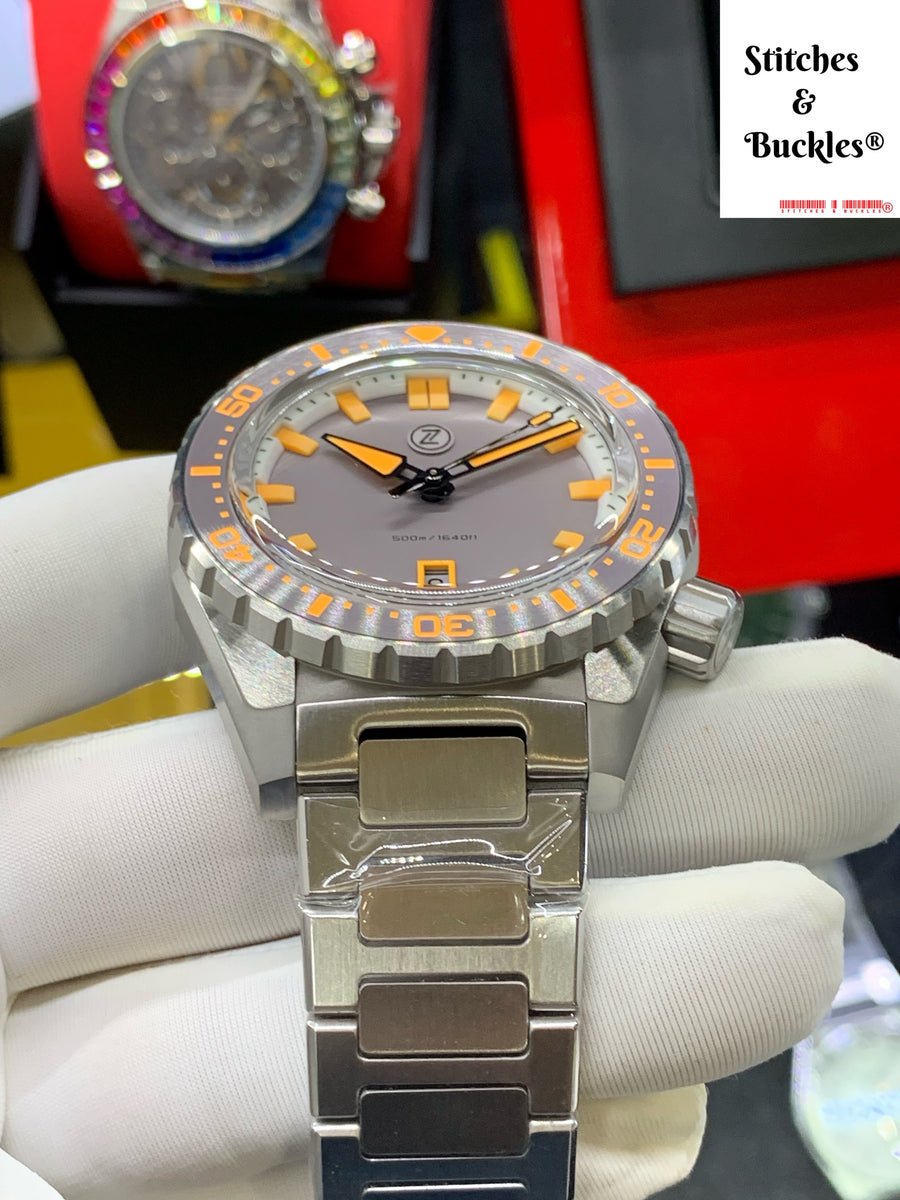 Zelos THRESHER 44MM 'EMBER' – Stitches and Buckles