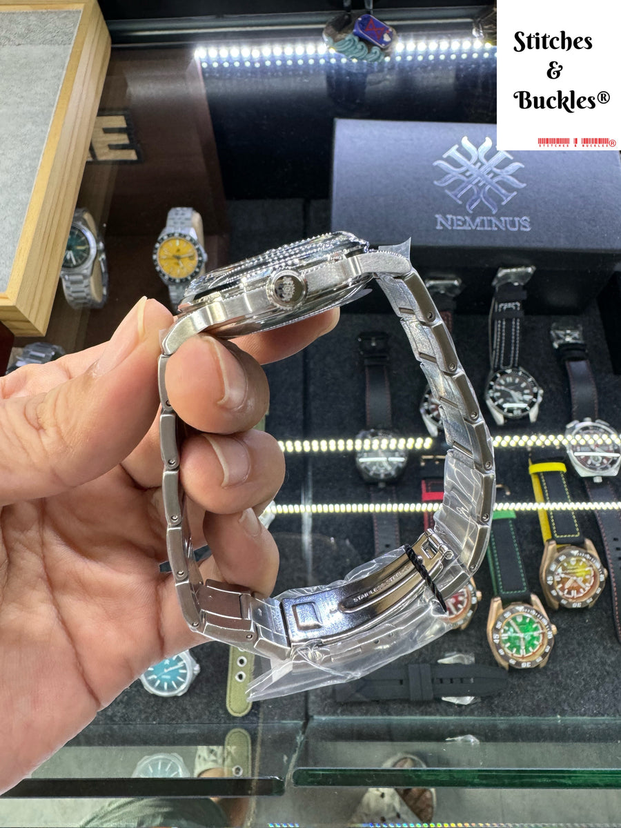 Orient Green Bambino 38mm On Bracelet RA-AC0M09E – Stitches and