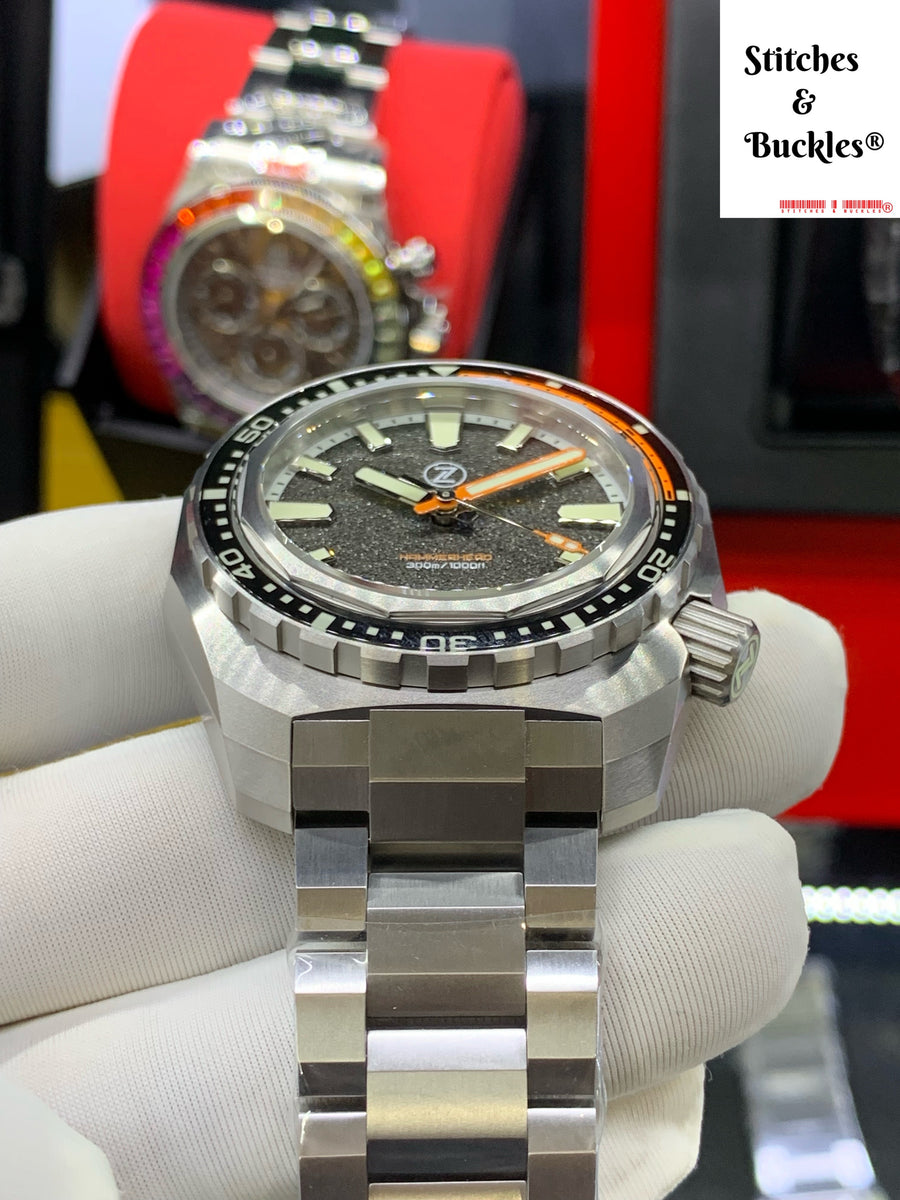 Zelos HAMMERHEAD V3 300M TI 'GRANITE' – Stitches and Buckles