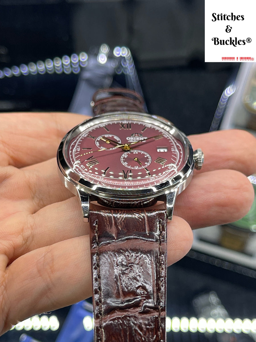 時計 ORIENT RN-AK0705R RA-AK0705R | ORIENT: Mechanical Classic Watch, Leather Strap