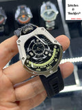 ATOWAK SPACESHIP Nebula Silver Special Edition ( Chinese Hour Markers)