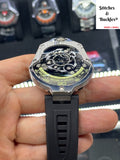 ATOWAK SPACESHIP Nebula Silver Special Edition ( Chinese Hour Markers)