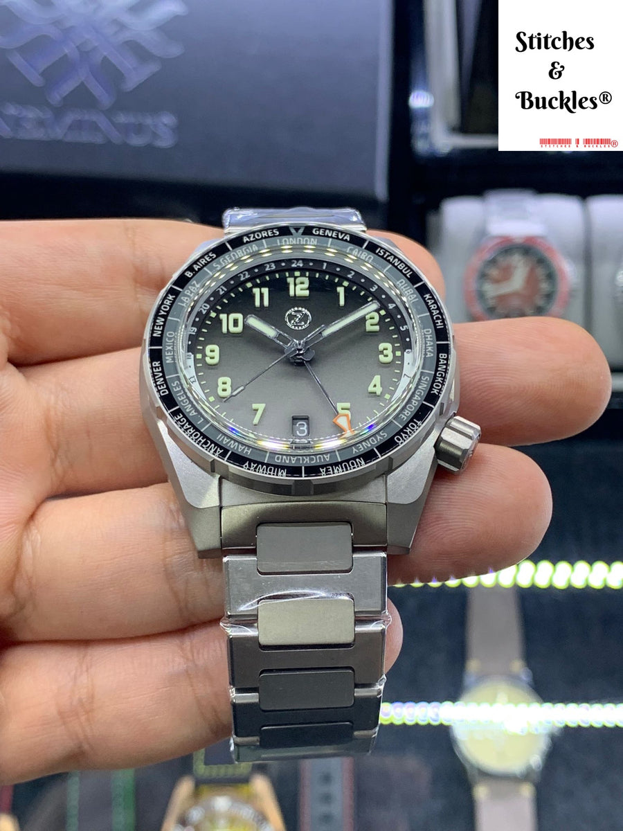 Zelos THRESHER 41MM DUSK – Stitches and Buckles