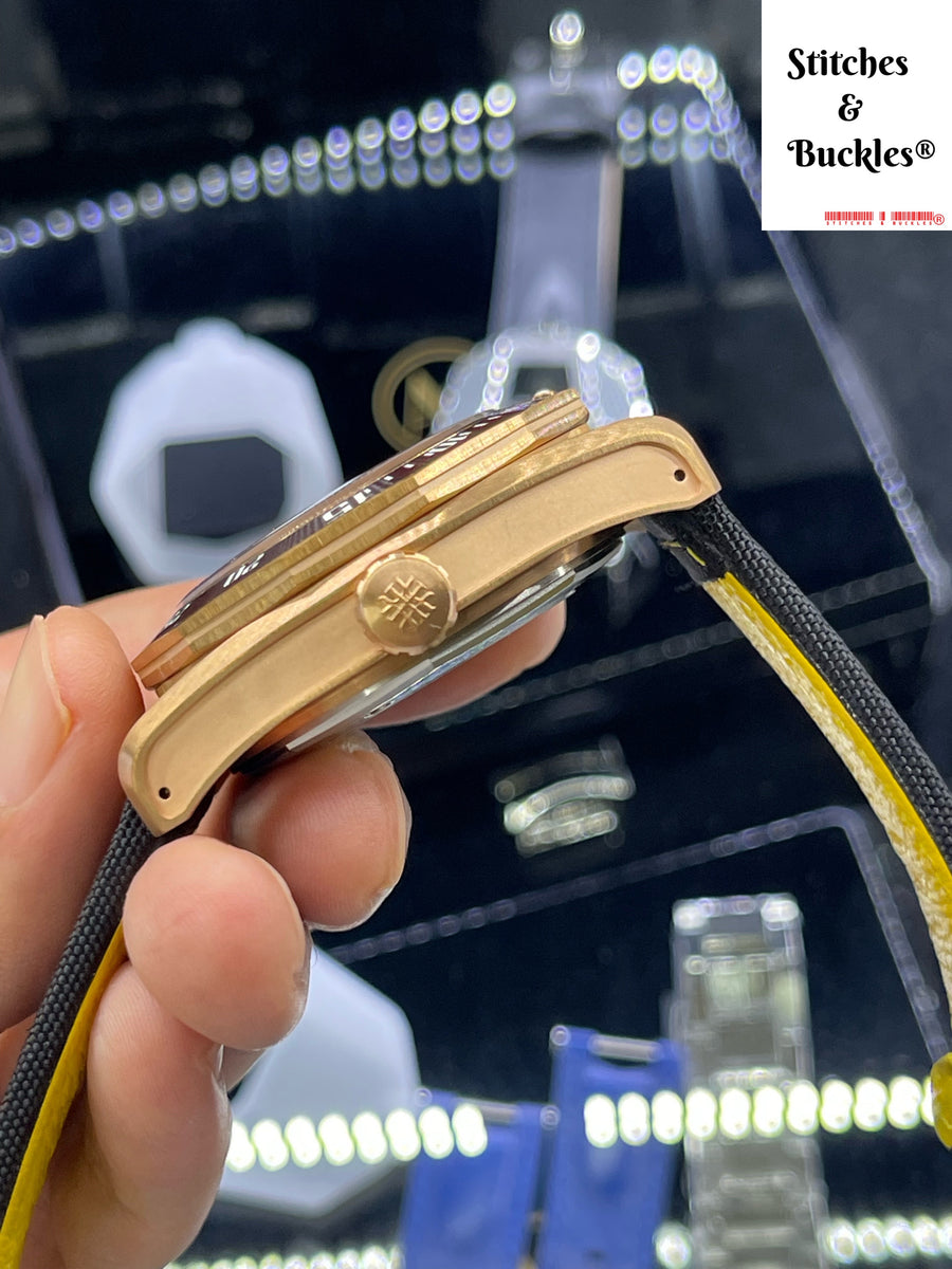 Neminus Lab Master Diver 2.0 Bronze 'YELLOW MONSTER' – Stitches