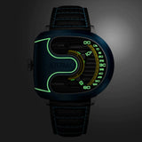 Atowak Ettore Drift 4-Arm Wandering Hour Navy Blue