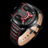 Atowak Ettore Drift 4-Arm Wandering Hour Black Red