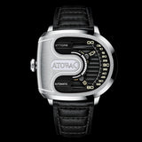 Atowak Ettore Drift 4-Arm Wandering Hour Silver Black