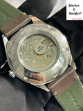 Orient Star ‘Classic’ Open Heart Olive Dial RE-AT0202E