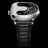 Atowak Ettore Drift 4-Arm Wandering Hour Silver Black
