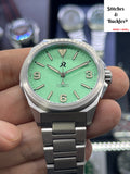 RZE RESOLUTE 2022- MINT GREEN (Titanium Bracelet)