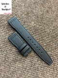 21/18mm Black Kevlar Strap for IWC 3717/3777 Pilot Chronograph Models