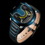 Atowak Ettore Drift 4-Arm Wandering Hour Navy Blue