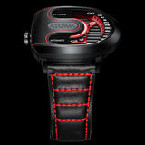 Atowak Ettore Drift 4-Arm Wandering Hour Black Red