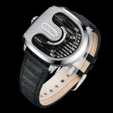 Atowak Ettore Drift 4-Arm Wandering Hour Silver Black
