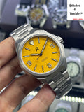 RZE RESOLUTE 2022-MEDALLION YELLOW (Titanium Bracelet)