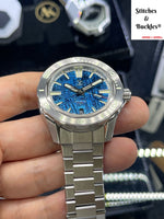 Zelos SWORDFISH 40MM SS BLUE METEORITE