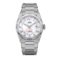 Aision HANG GMT - White MOP Dial