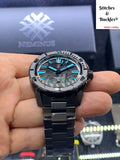 Zelos SWORDFISH 42MM SS DLC METEORITE