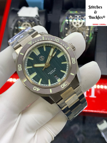 Zelos SWORDFISH 42MM TI 'TEAL'