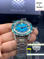 Zelos SWORDFISH 40MM SS TEAL MOP