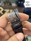 Orient Sun Moon Bambino Mechanical Classic Watch, Leather Strap - 41.5mm (RA-AK0804Y)