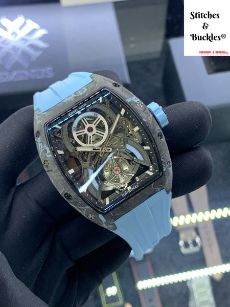 Bonest Gatti Infused Lume Forged Carbon Tourbillon