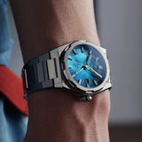 Aision HANG GMT - Blue MOP Dial