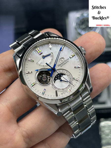 Orient Star Moonphase ‘ MOTHER OF PEARL’ RE-AY0005A