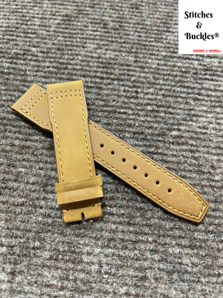 20/18mm Brown Calf Leather Strap
