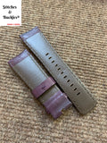 28/24mm Purple Calf Leather Watch Strap for All Sevenfriday Models