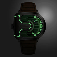 Atowak Ettore Drift 4-Arm Wandering Hour Dark Green
