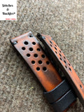 20/18mm Handmade Vintage Brown Calf Racing Leather Strap