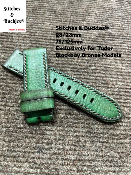 Tudor Blackbay Bronze 43mm Straps - Ostrich Leg Cognac – Liger Straps
