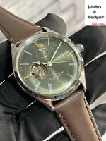 Orient Star ‘Classic’ Open Heart Olive Dial RE-AT0202E